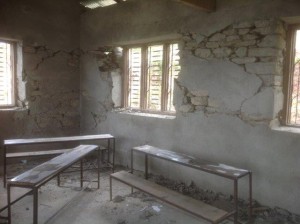 Ghormu School post earthquake